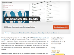 Mediamaster RSS Reader Screenshot 2