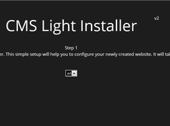 Installer - Step 1