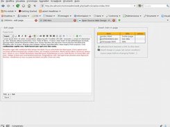 Editing a page