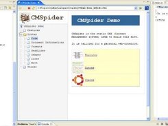 CMSpider inside Eclipse