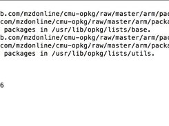 opkg command line