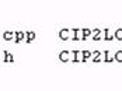List of files created by the utility