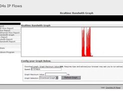 Realtime Bandwith Graph