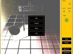 Tetris3D start menu