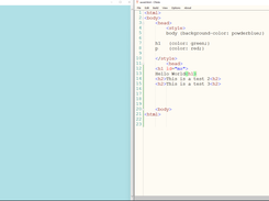 Built in Live Html Preview (Reload on Save)