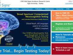CNS Vital Signs Screenshot 1
