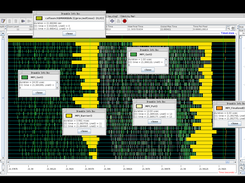 TAU tracing with jumpshot-4, 32 images on a single 16-core node, end of the program