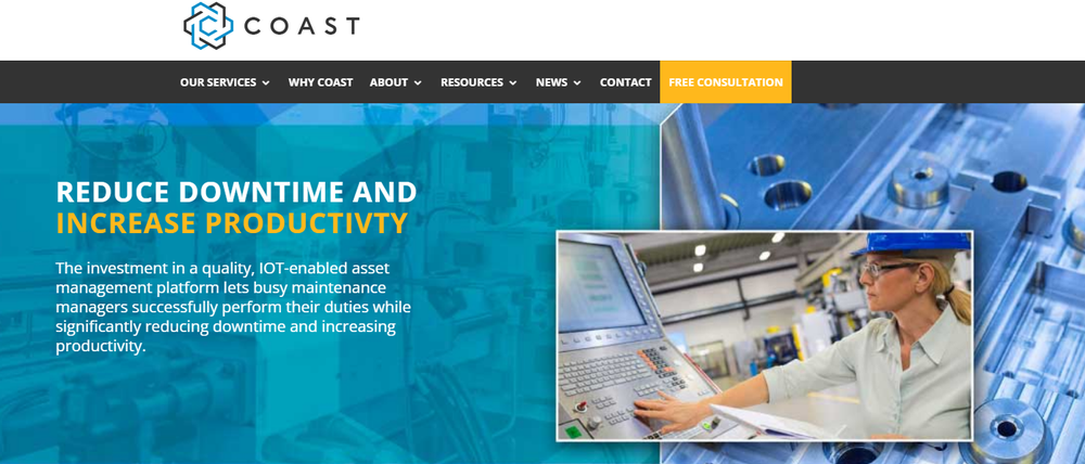 COAST CMMS Screenshot 1