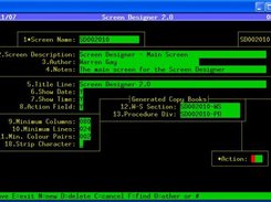 Release 0.95 Main Screen Designer Screen