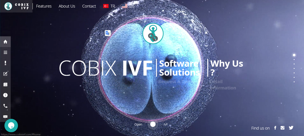 COBIX-IVF Screenshot 1