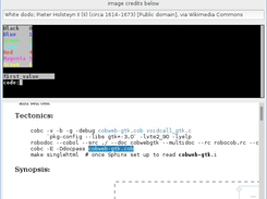 cobweb-gtk with VTE and Yelp