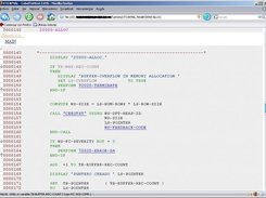 cobol2html Screenshot 1