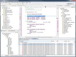 COBOL host compilation warning/error display