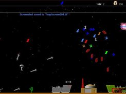 Maelstrom of falling rockets, bombs, shrapnel, and men