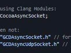 CocoaAsyncSocket Screenshot 1