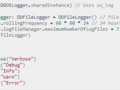 CocoaLumberjack Screenshot 1