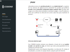 coddns v2: pagina principal