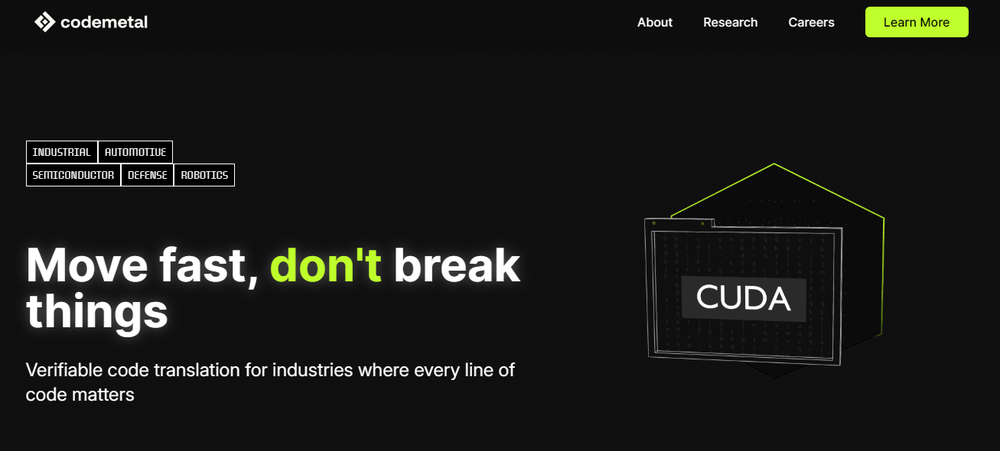 Code Metal Screenshot 1