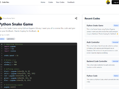 Code Rev Screenshot 1