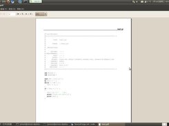 show result in pdf file