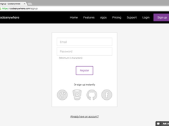 Codeanywhere Screenshot 1