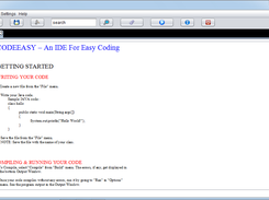 1) Getting Started Page
