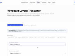 Keyboard Layout Translator