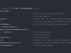 CodeceptJS Screenshot 1
