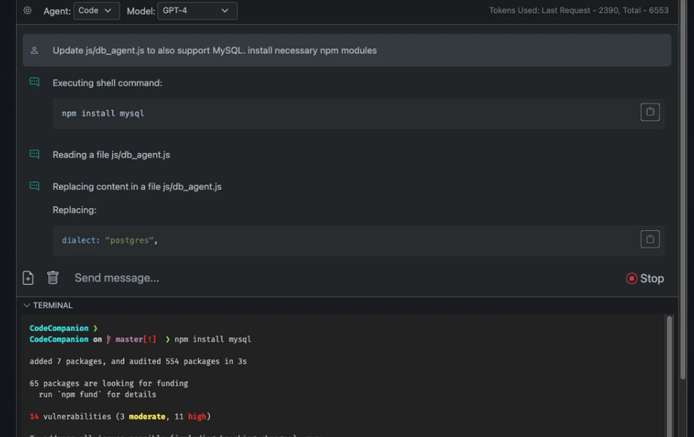 CodeCompanion.AI Screenshot 1