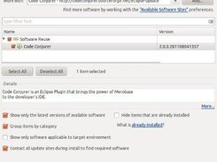 Install Code Conjurer via Eclipse's installer.