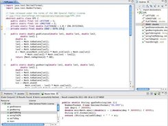 Drag a whole class from the results to your editor.