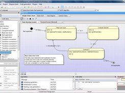 CodeDesigner in Windows 7 (state chart)