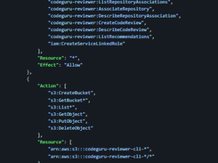 CodeGuru Reviewer CLI Wrapper Screenshot 1