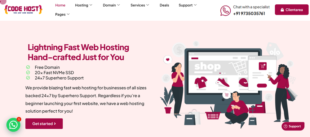 CodeHost Screenshot 1