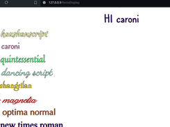 choice fonts