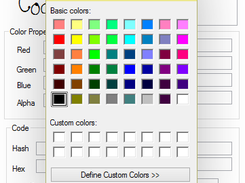 With Color Dialog