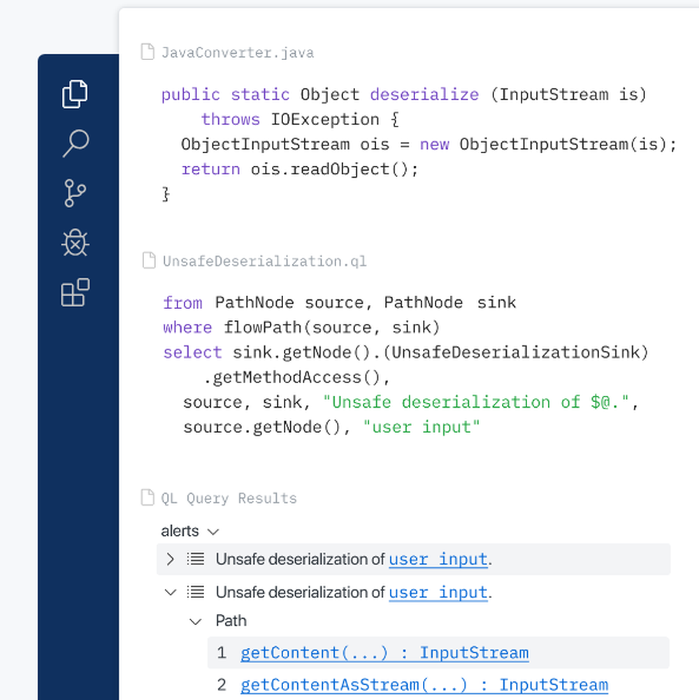 CodeQL Screenshot 1