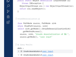 CodeQL Screenshot 1