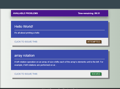 Coderscup-OnlineJudge Screenshot 1