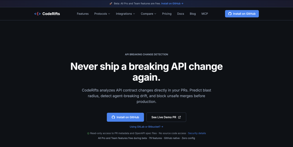 CodeRifts Screenshot 1