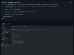 CodeSnap.nvim Screenshot 2