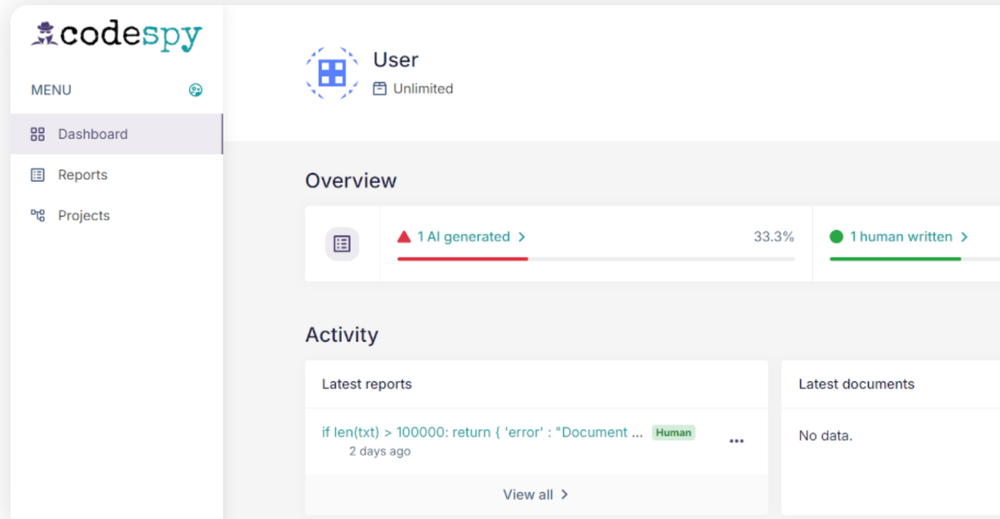 Codespy Screenshot 1
