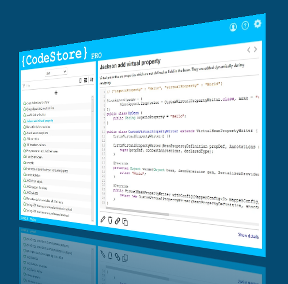 {CodeStore} Screenshot 1