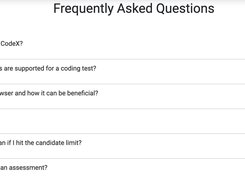 CodeX Frequently asked questions