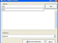 COD running under WinXP