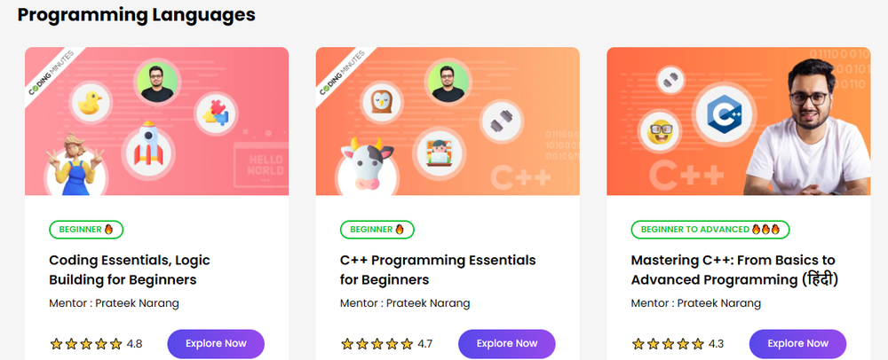 Coding Minutes Screenshot 1