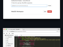 Coding WebIDE Screenshot 1
