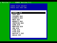 File Manager of CODOS