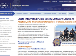 CODY Integrated Public Safety Software Screenshot 1