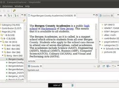 CE with wikipedia data model (Model View)